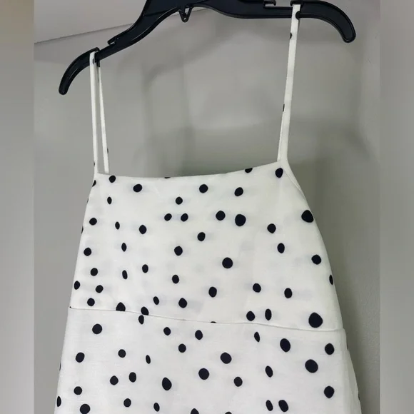 💥SOLD💥 ZARA Trafaluc Dot Print Cami Dress - Picture 2 of 12